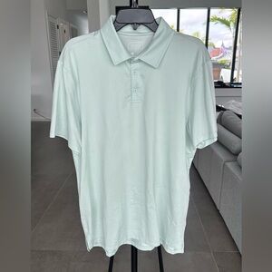 STYLUS Light Green Men's Polo Shirt